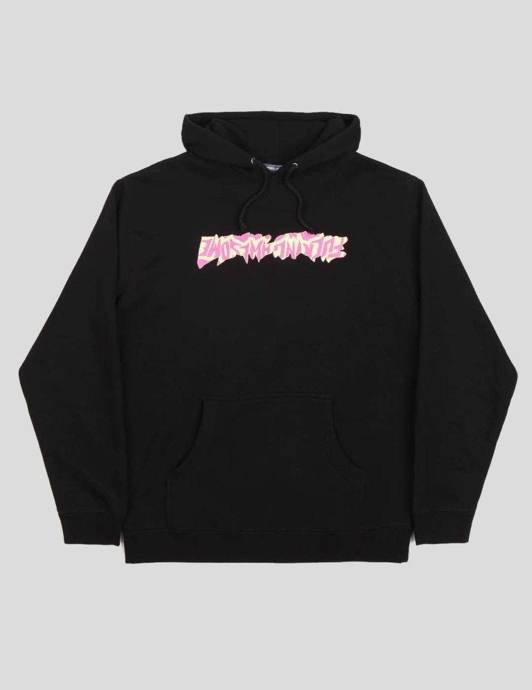 Scoperto cazzo AWESOME taglio logo hoodie nero
